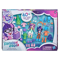 MY LITTLE PONY SET FIGURINE EQUESTRIA GIRLS: TWILIGHT SPARKLE SI PRINCESS CADANCE