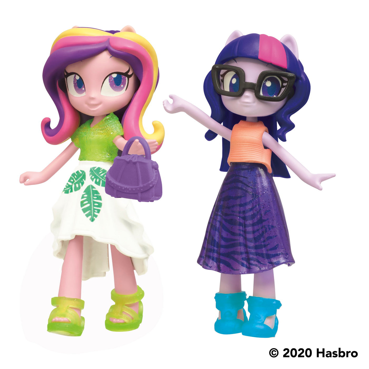 MY LITTLE PONY SET FIGURINE EQUESTRIA GIRLS: TWILIGHT SPARKLE SI PRINCESS CADANCE