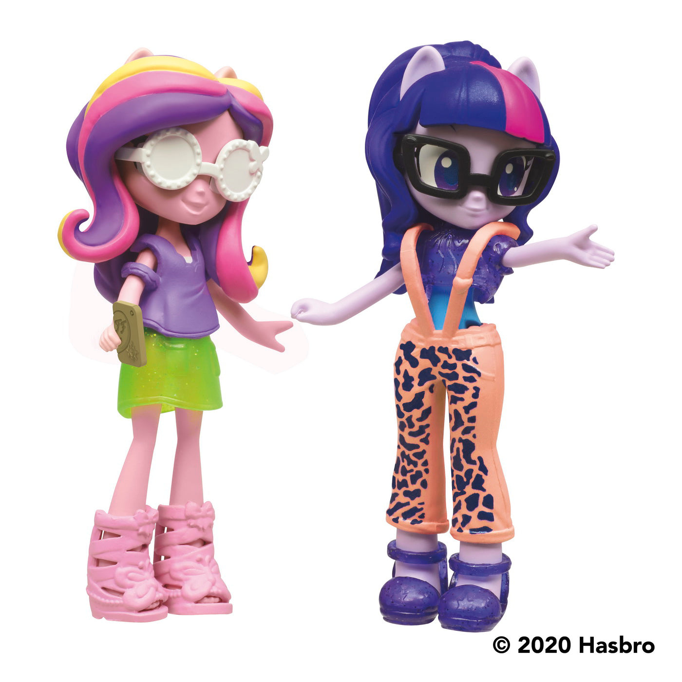 MY LITTLE PONY SET FIGURINE EQUESTRIA GIRLS: TWILIGHT SPARKLE SI PRINCESS CADANCE