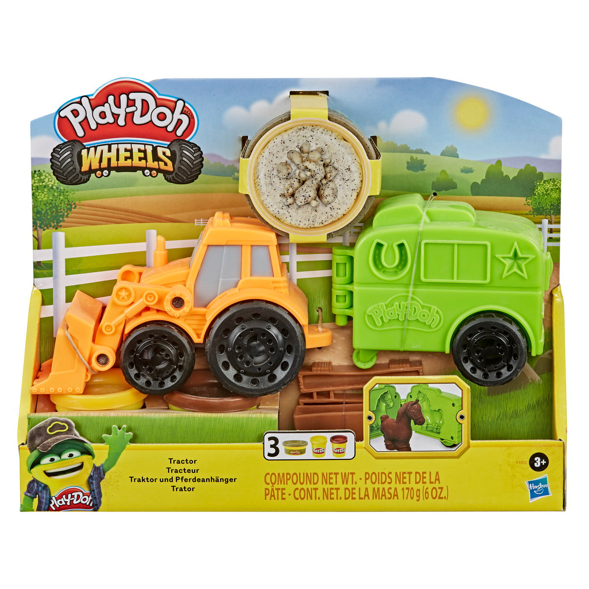 PLAY-DOH SET WHEELS:TRACTORUL