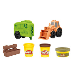 PLAY-DOH SET WHEELS:TRACTORUL