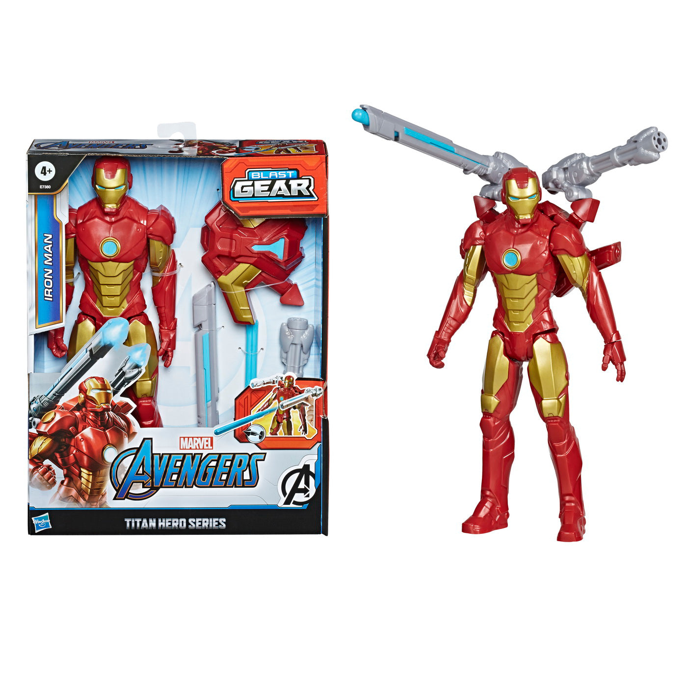 AVENGERS FIGURINA TITAN HERO BLAST GEAR: IRON MAN 30CM