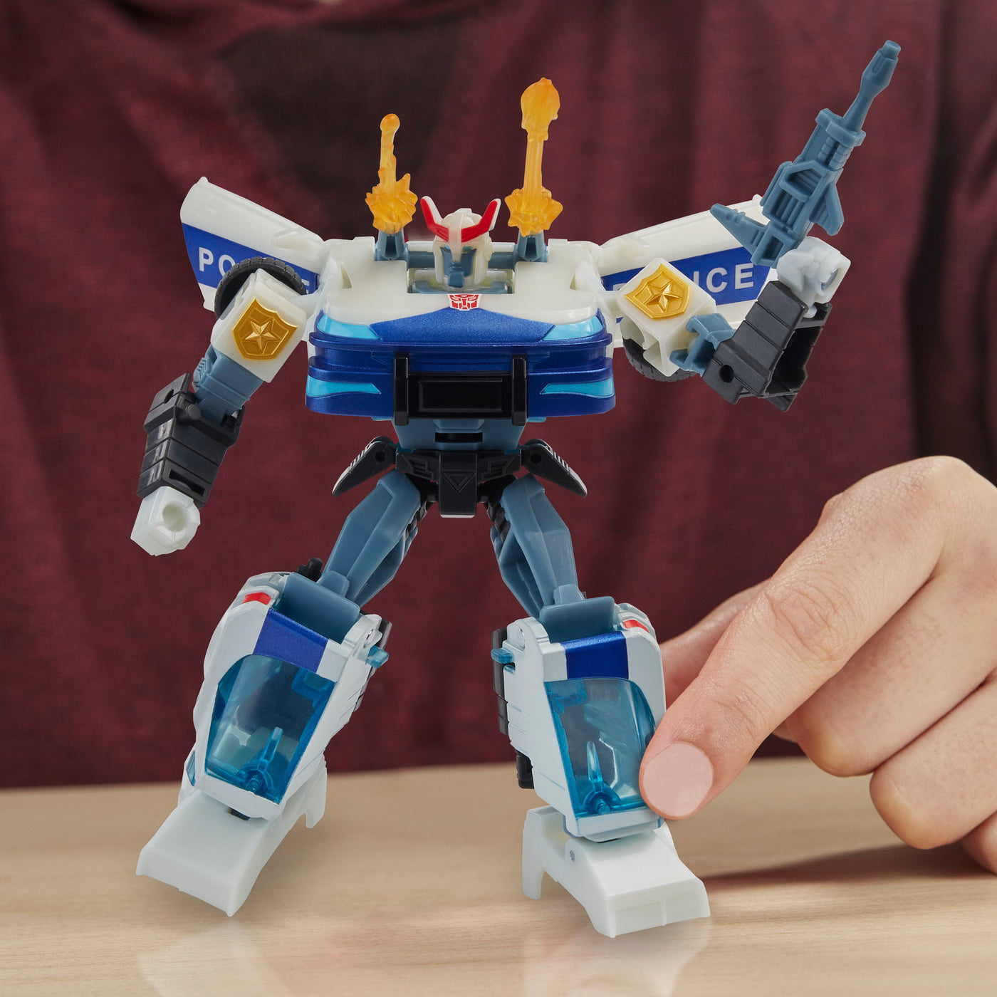 TRANSFORMERS ROBOT VEHICUL CYBERVERSE DELUXE PROWL