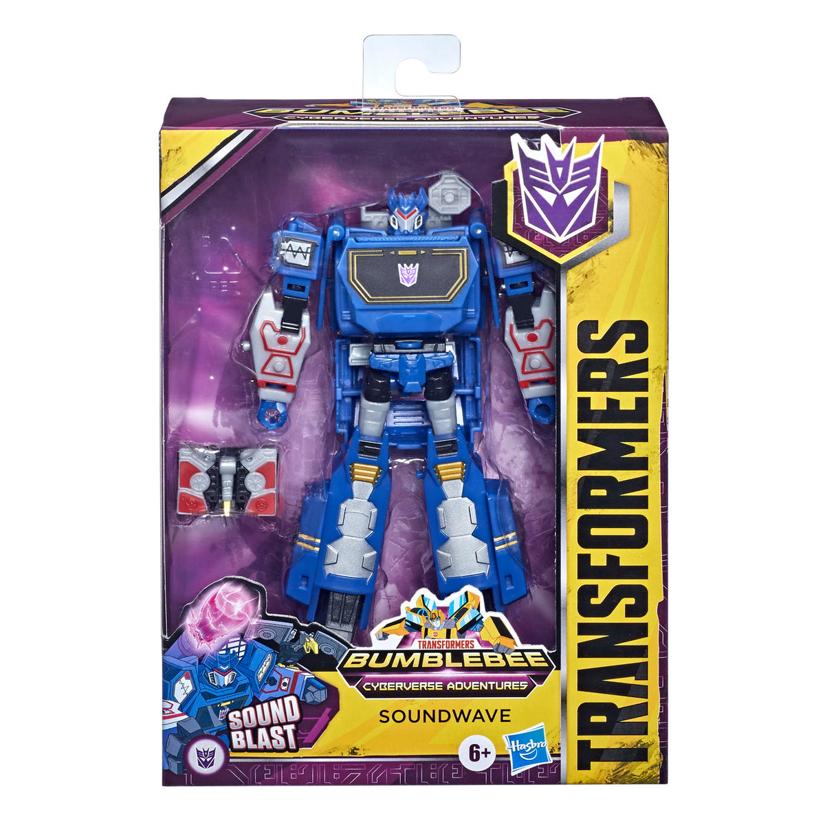 TRANSFORMERS ROBOT VEHICUL CYBERVERSE DELUXE SOUNDWAVE