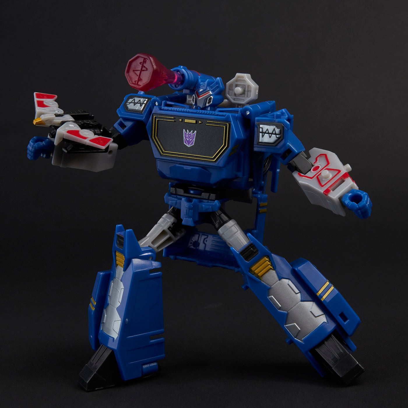TRANSFORMERS ROBOT VEHICUL CYBERVERSE DELUXE SOUNDWAVE