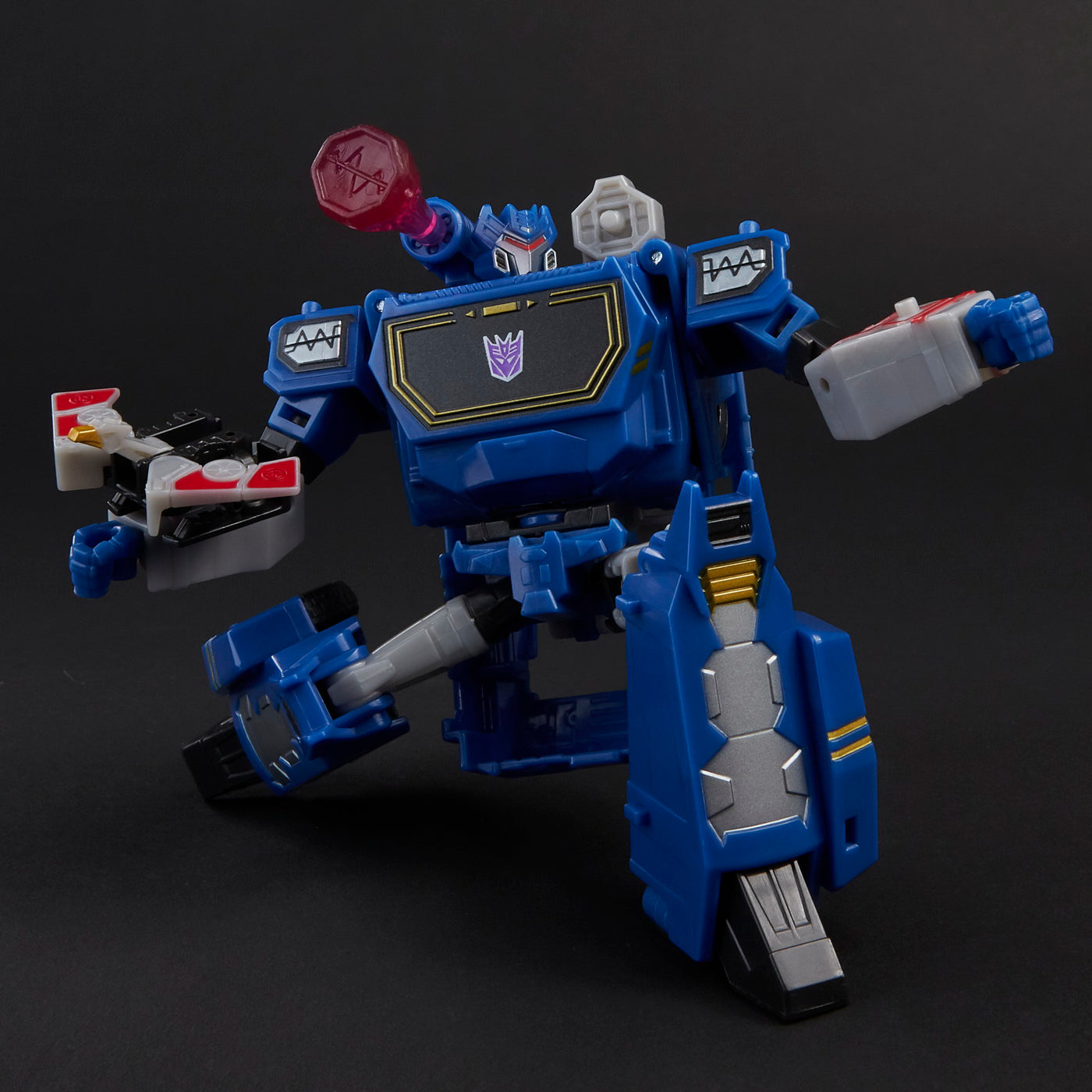 TRANSFORMERS ROBOT VEHICUL CYBERVERSE DELUXE SOUNDWAVE