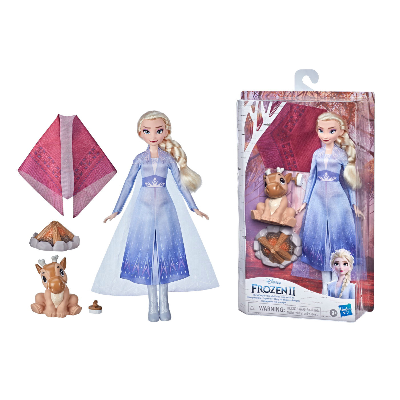 PAPUSA FROZEN 2 ELSA FOC DE TABARA