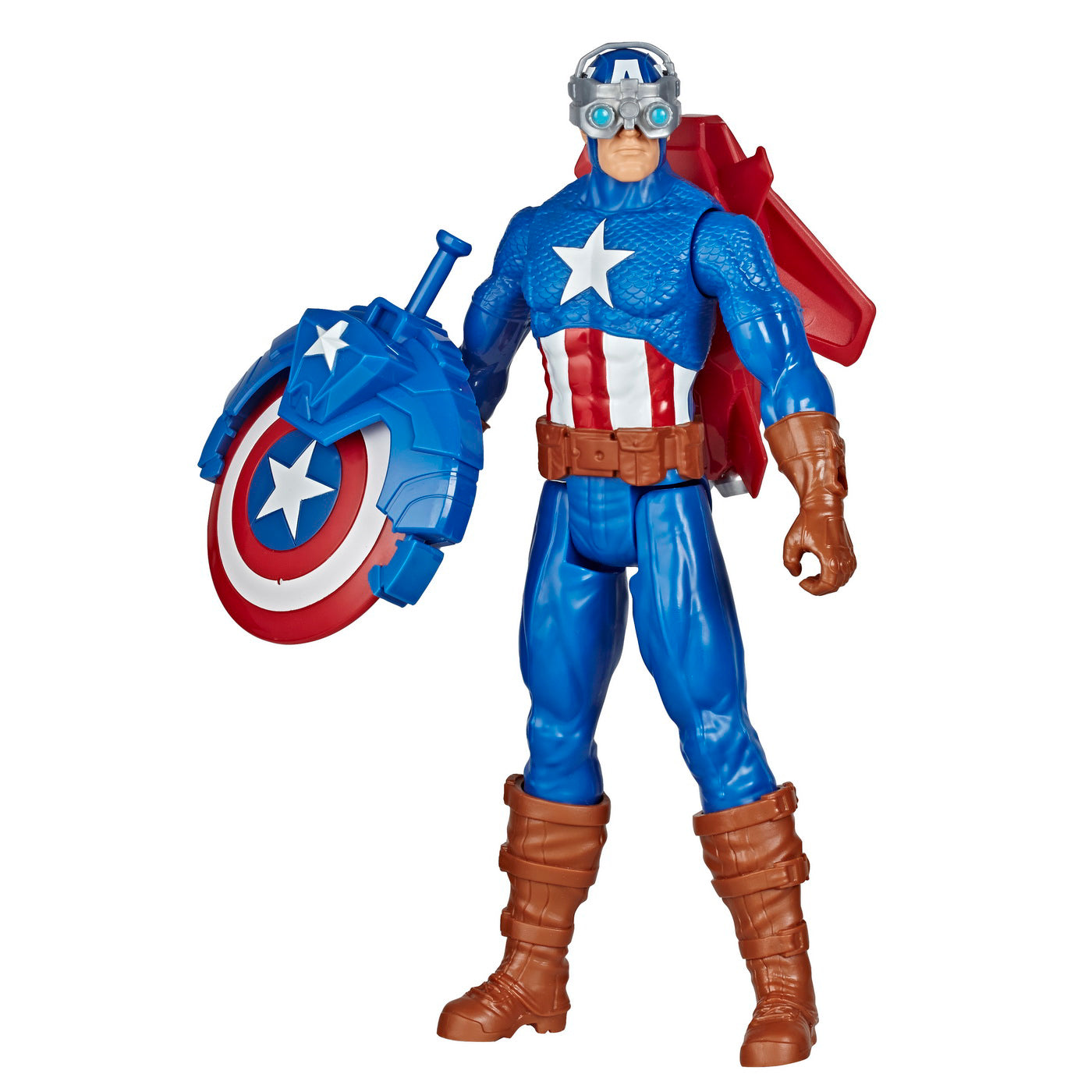 FIGURINA AVANGERS TITAN HERO BLAST GEAR: CAPTAIN AMERICA 30 CM