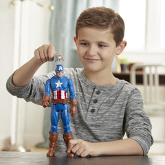 FIGURINA AVANGERS TITAN HERO BLAST GEAR: CAPTAIN AMERICA 30 CM
