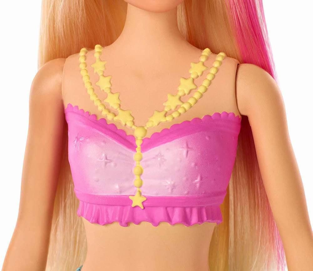 PAPUSA BARBIE SIRENA CU LUMINI SI SUNETE