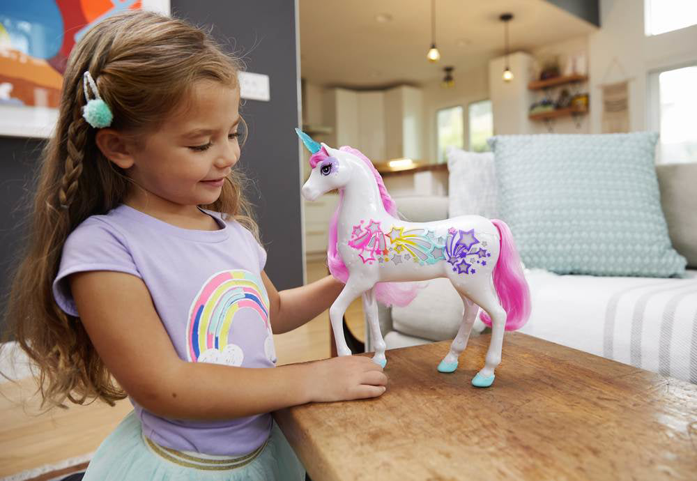BARBIE DREAMTOPIA UNICORN CU LUMINI SI SUNETE
