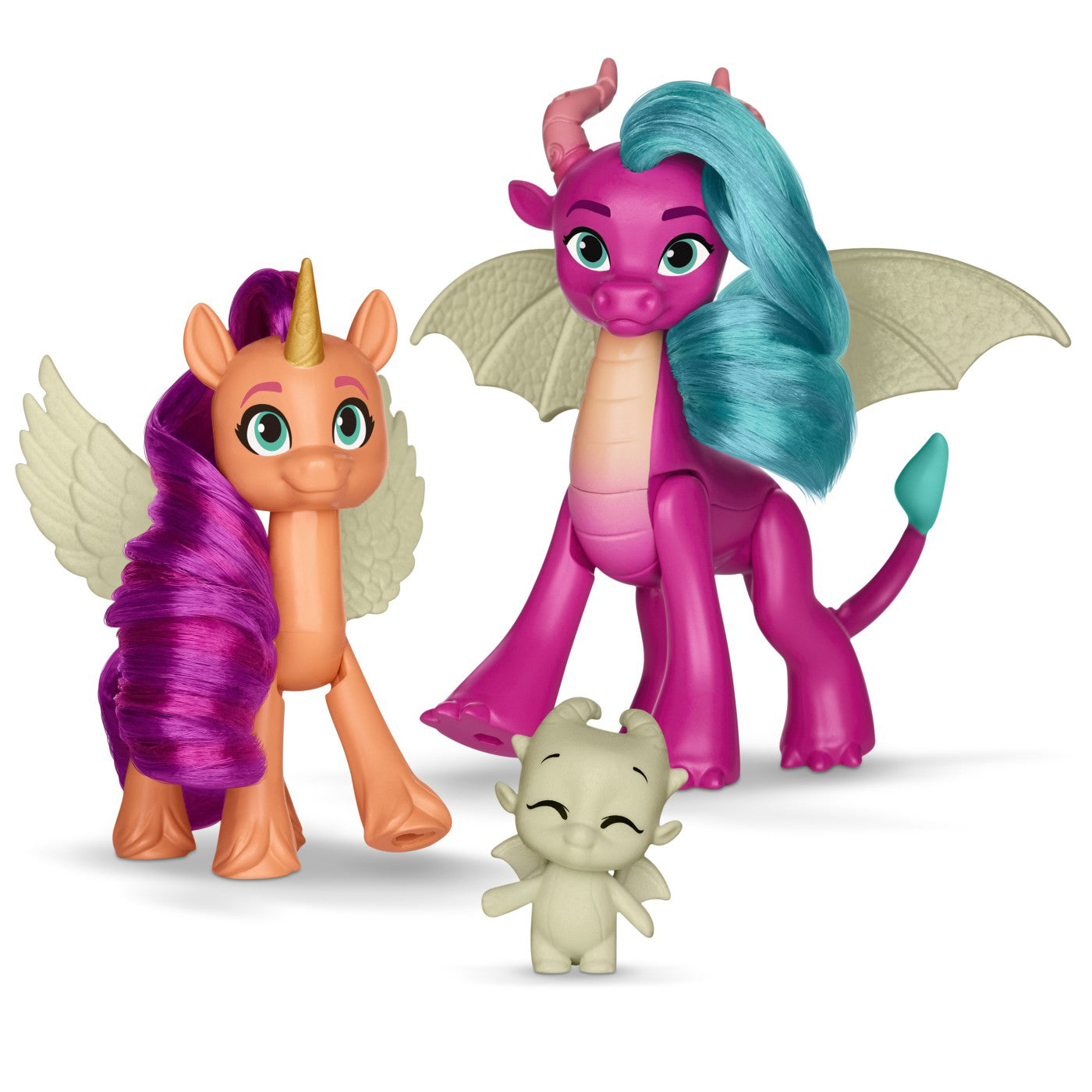 MY LITTLE PONY SET 2 FIGURINE DEZVALUIREA DRAGONULUI