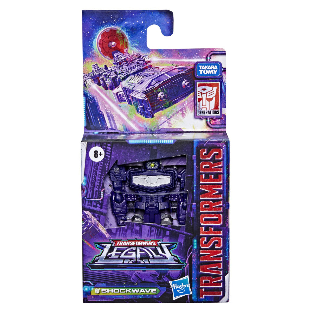 TRANSFORMERS LEGACY UNITED FIGURINA SHOCKWAVE 8.5CM