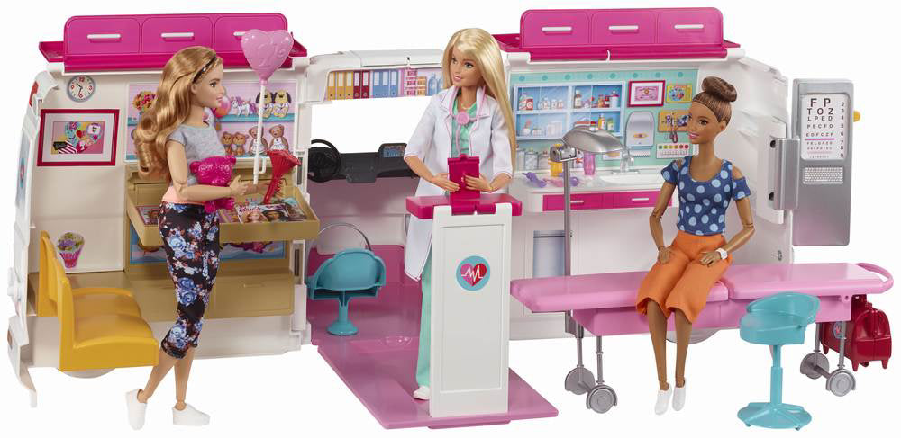 BARBIE SET CLINICA MOBILA