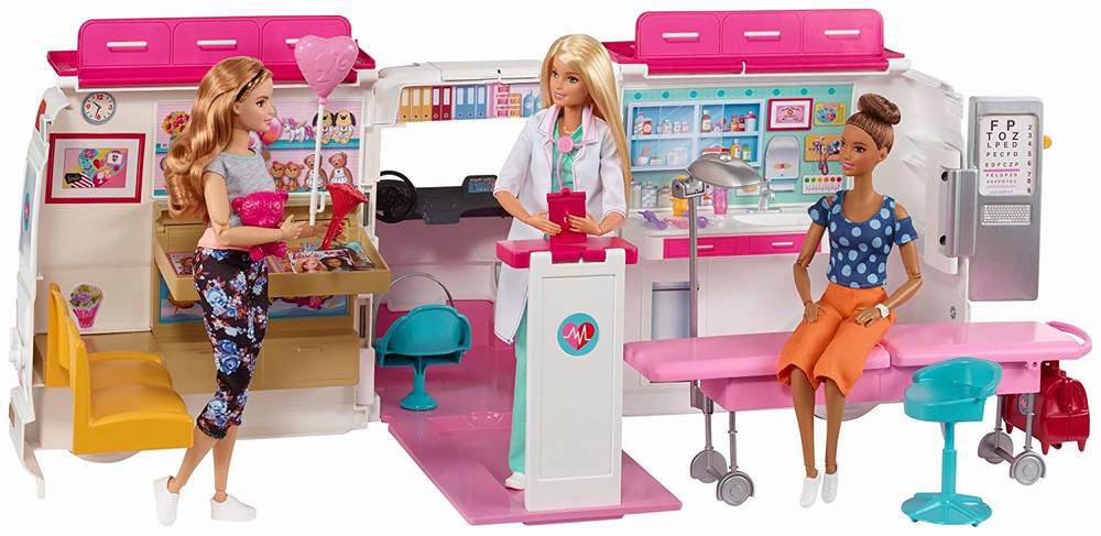 BARBIE SET CLINICA MOBILA