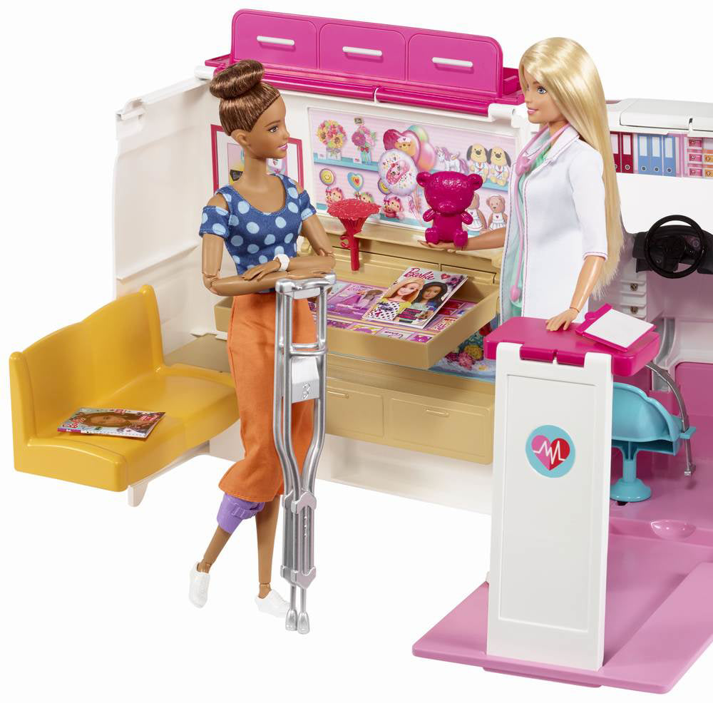 BARBIE SET CLINICA MOBILA
