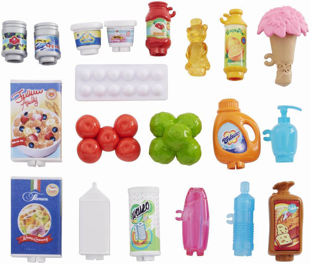 PAPUSA BARBIE CU SET DE JOACA SUPERMARKET