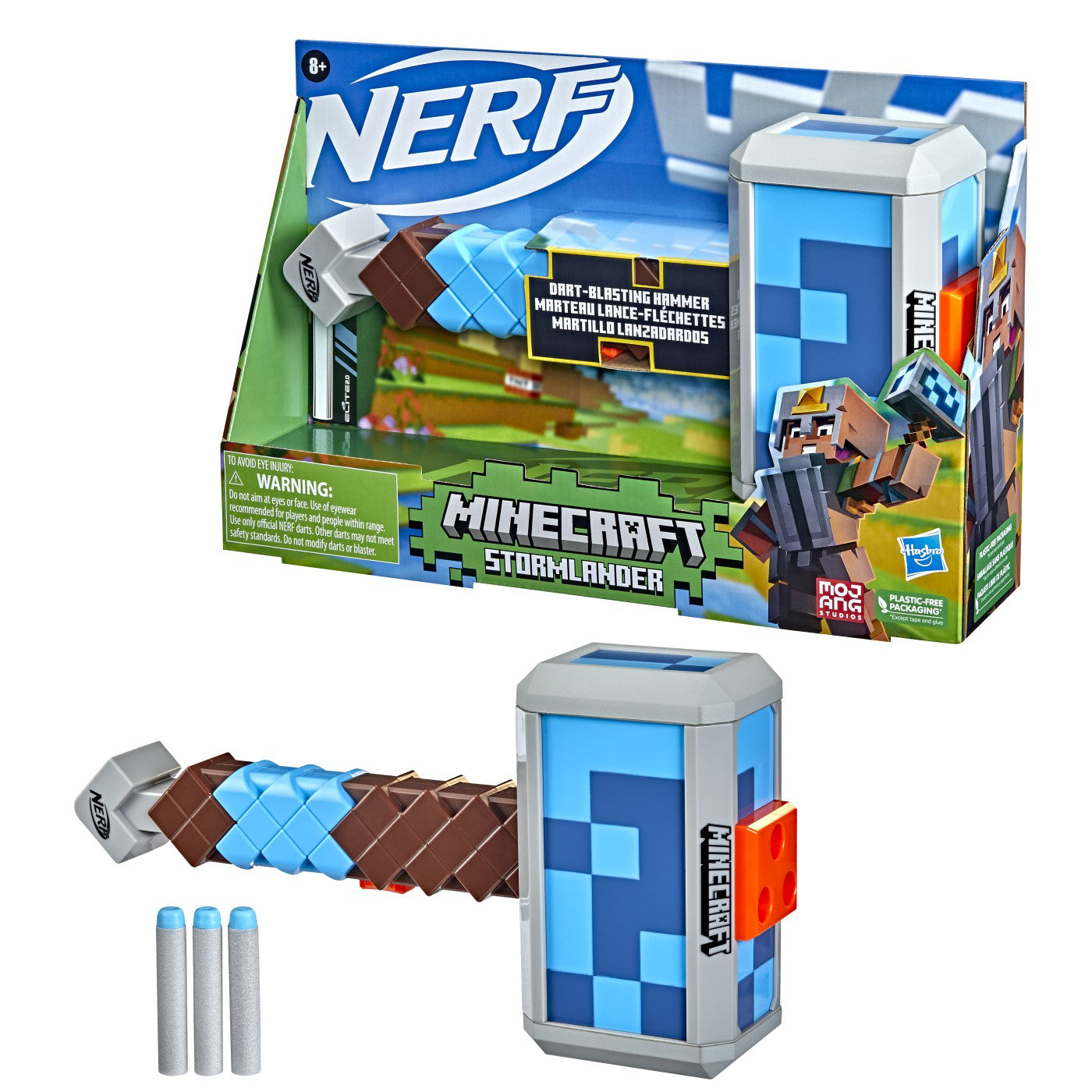 NERF BALSTER MINECRAFT STORMLANDER