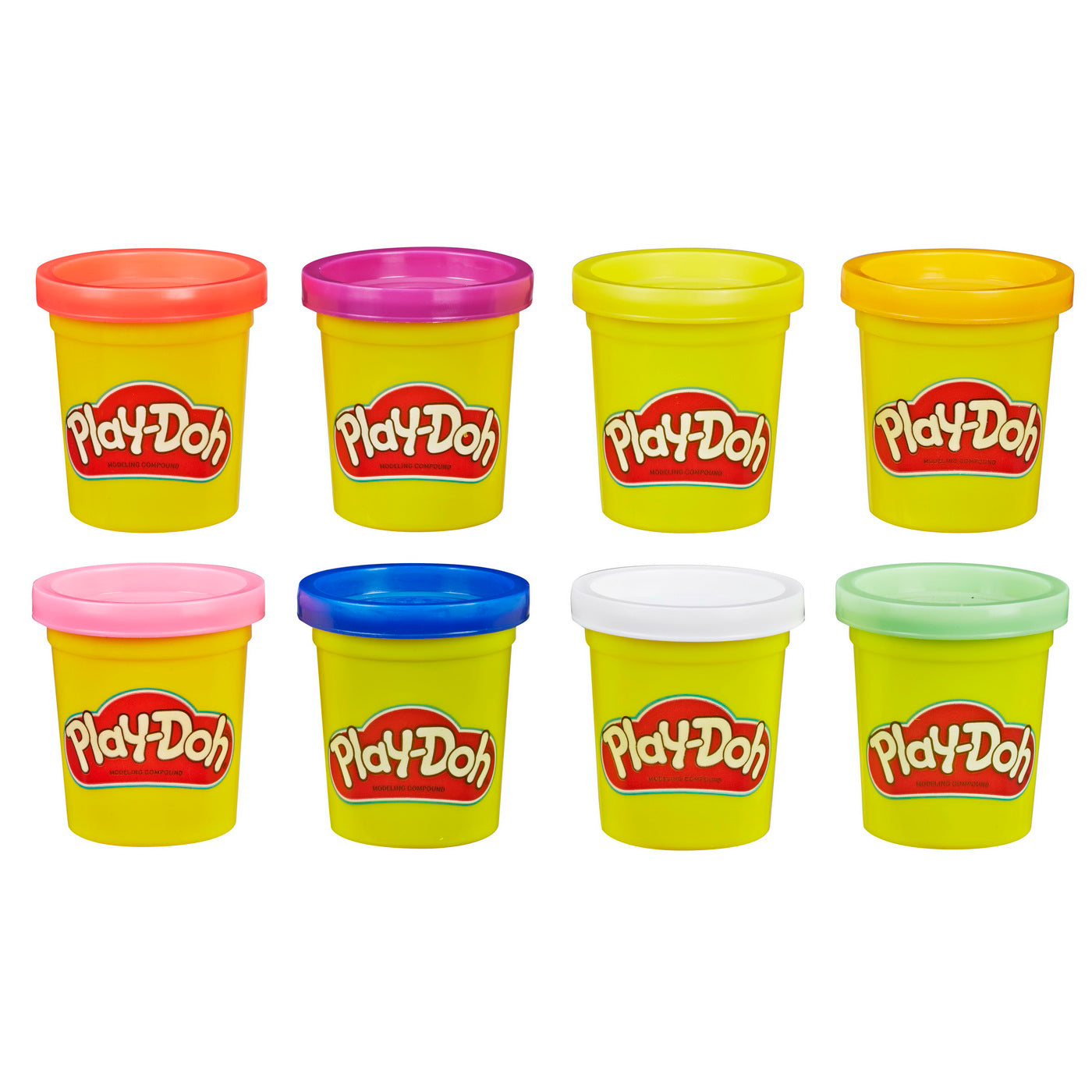 PLAY DOH SET 8 BORCANASE CURCUBEU