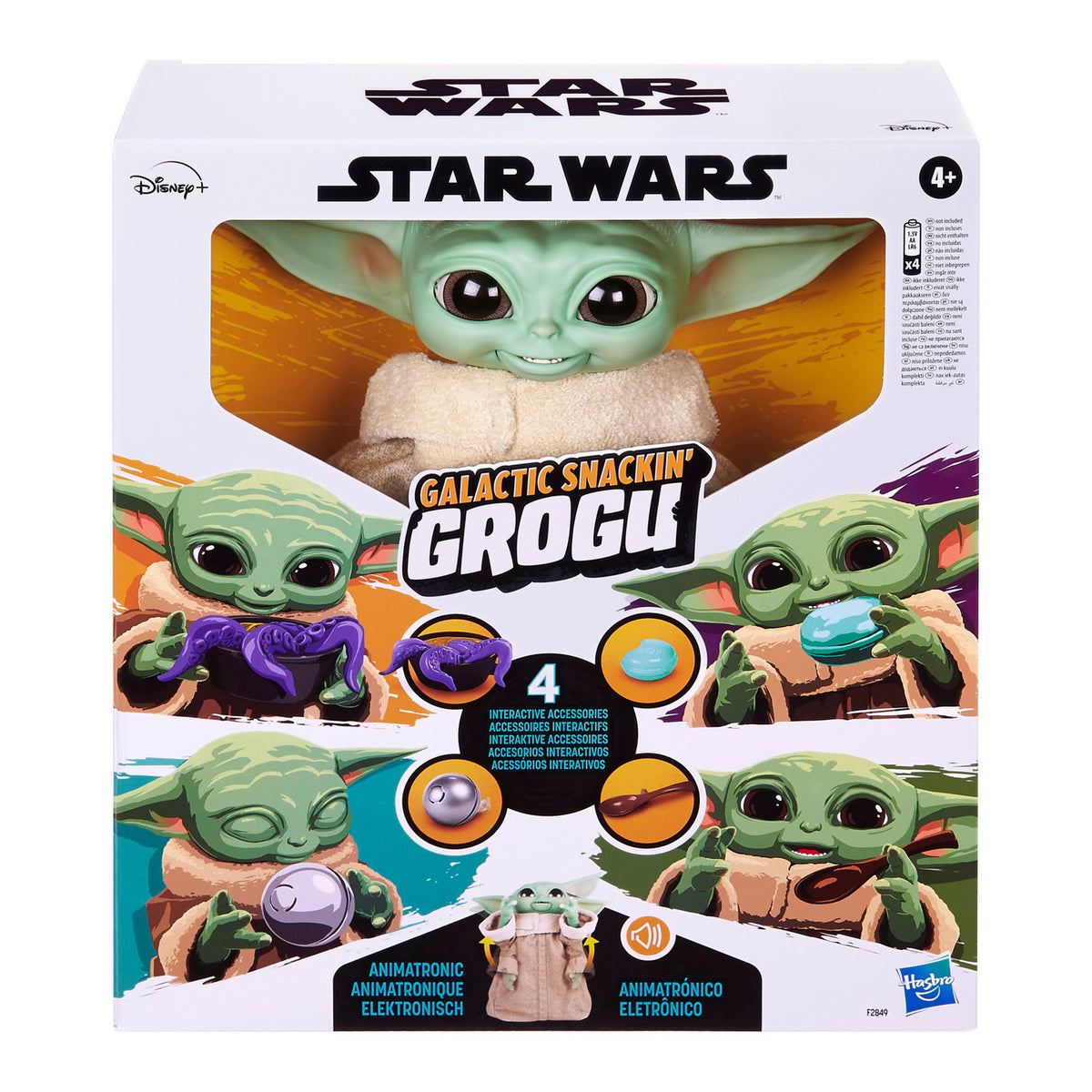 STAR WARS FIGURINA ANIMATRONICA GUSTAREA GALACTICA GROGU BABY YODA MANDALORIANUL
