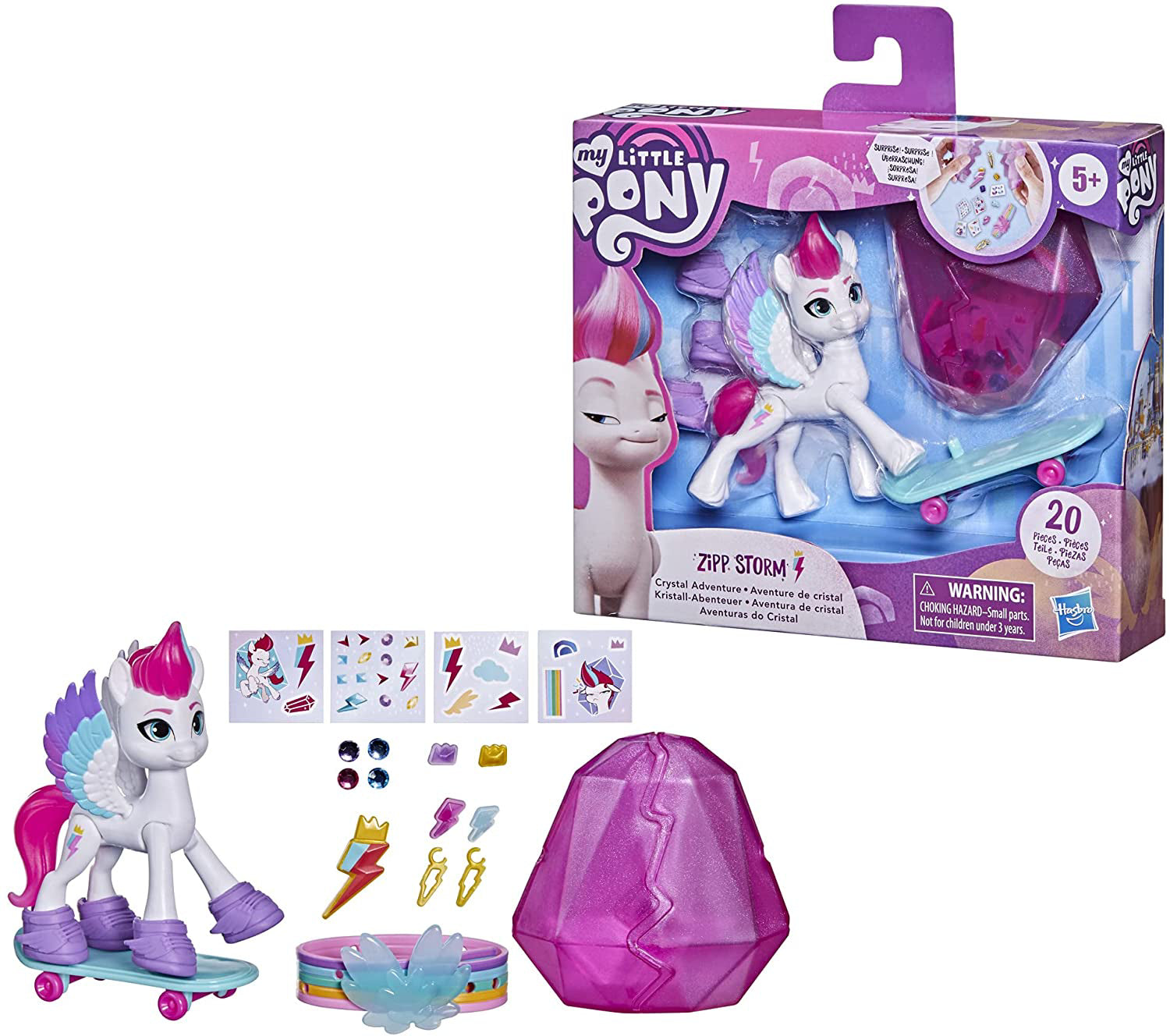 MY LITTLE PONY PONEI CRYSTAL ADVENTURE ZIPP STORM