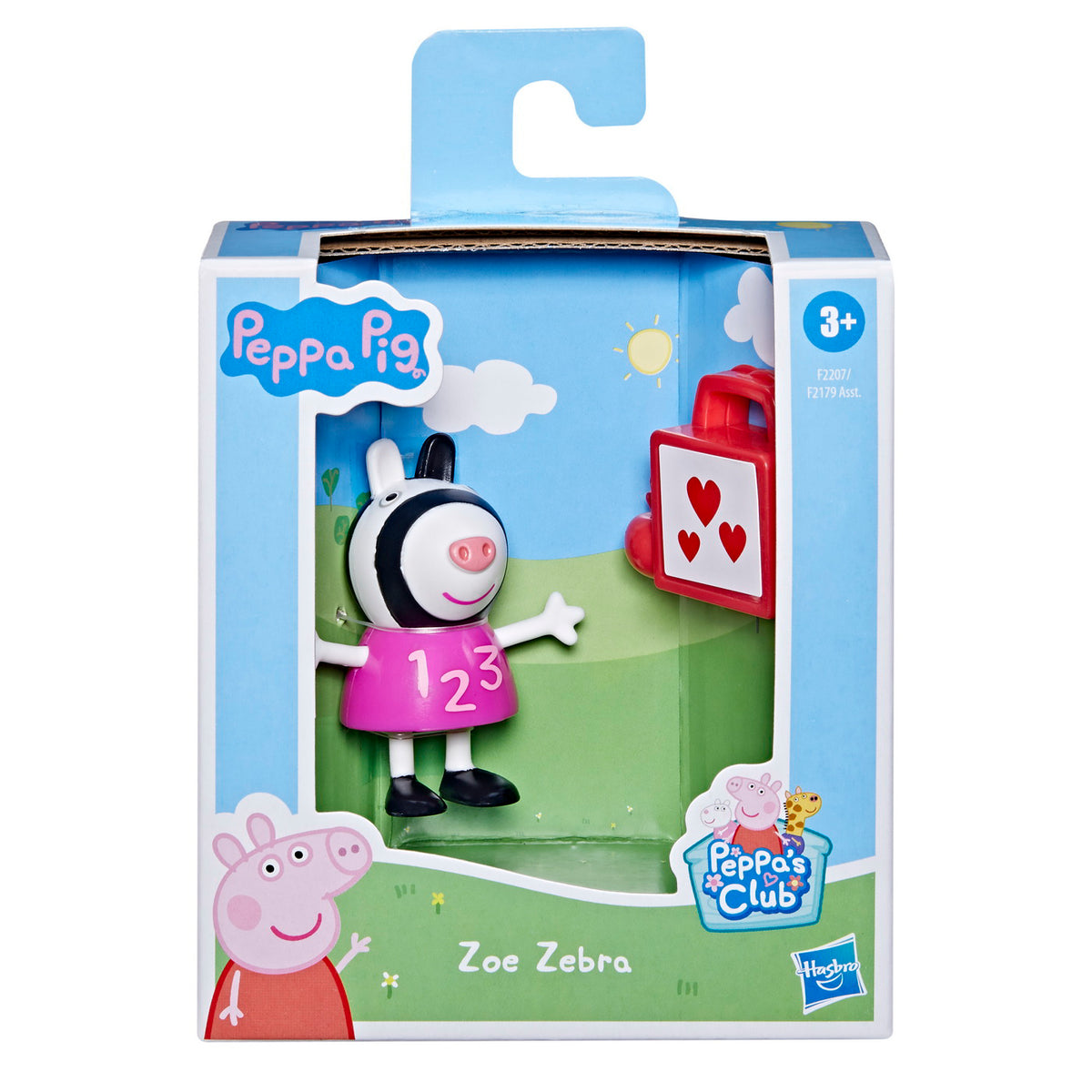 PEPPA PIG FIGURINA PRIETENII AMUZANTI ZEBRA ZOE 7CM