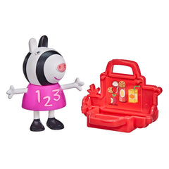 PEPPA PIG FIGURINA PRIETENII AMUZANTI ZEBRA ZOE 7CM