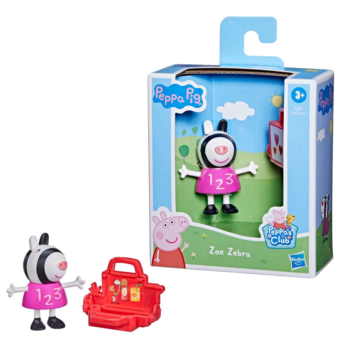 PEPPA PIG FIGURINA PRIETENII AMUZANTI ZEBRA ZOE 7CM