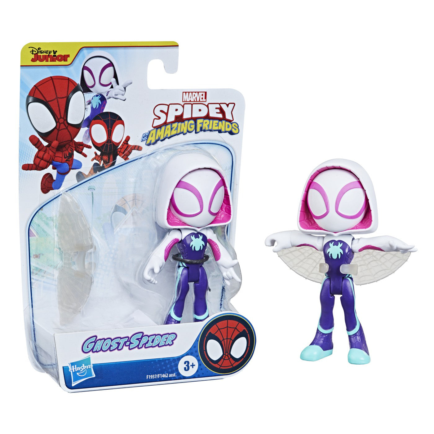 SPIDEY PRIETENII EXTRAORDINARI FIGURINA GHOST SPIDER 10CM