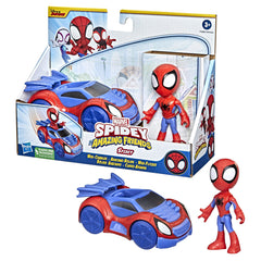 SPIDEY PRIETENII EXTRAORDINARI SET VEHICUL SI FIGURINA SPIDEY