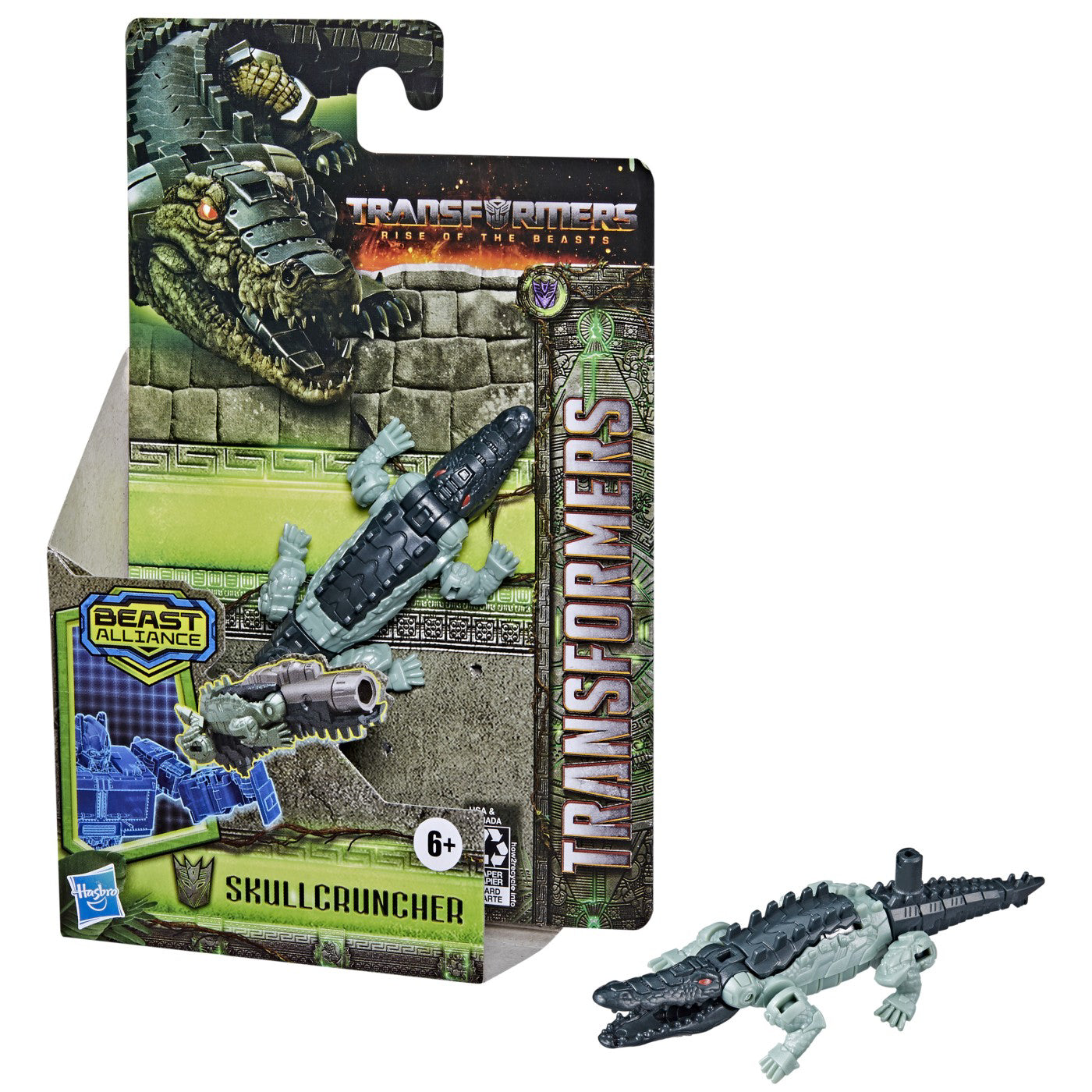 TRANSFORMERS 7 BEAST ALLIANCE FIGURINA SKULLCRUNCHER 7.5CM