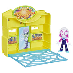 SPIDEY PRIETENII EXTRAORDINARI CITY BLOKS SET DE CONSTRUCTIE SUPERMARKET