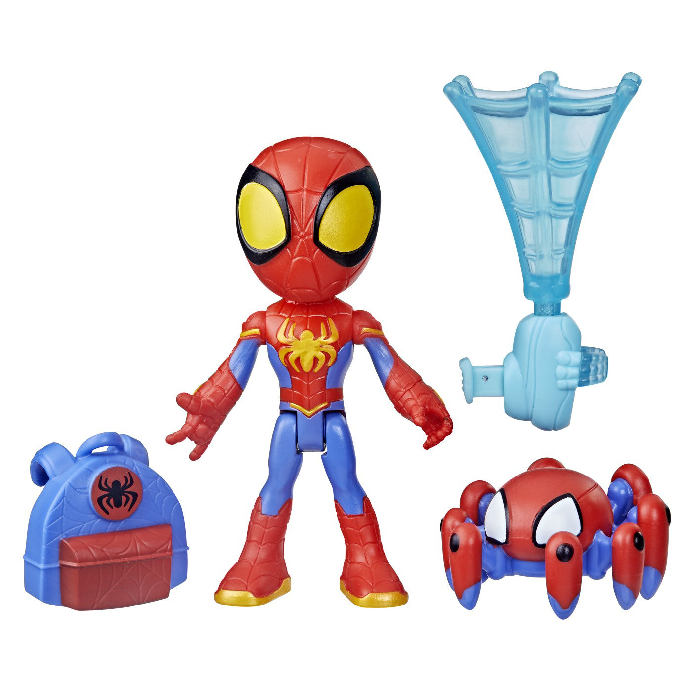 SPIDEY PRIETENII EXTRAORDINARI SET FIGURINA SPIDEY 10CM SI ACCESORII