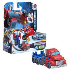 TRANSFORMERS 7 EARTHSPARK FIGURINA TRANSFORMABILA OPTIMUS PRIME 6CM