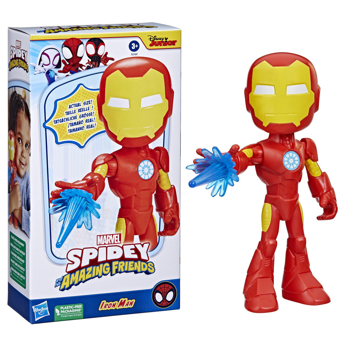SPIDEY PRIETENII EXTRAORDINARI FIGURINA IRON MAN SUPRADIMENSIONATA 22.8CM
