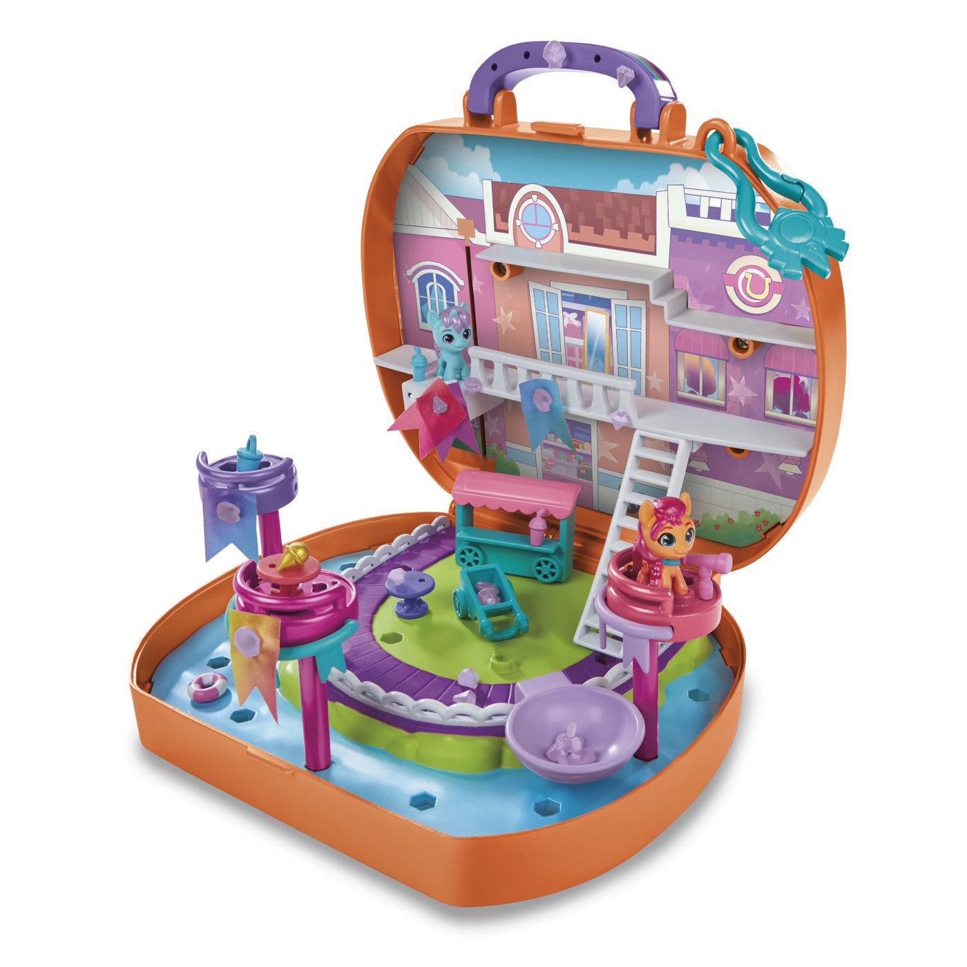 MY LITTLE PONY MINI WORLD MAGIC SET DE JOACA COMPACT CREATION MARETIME BAY