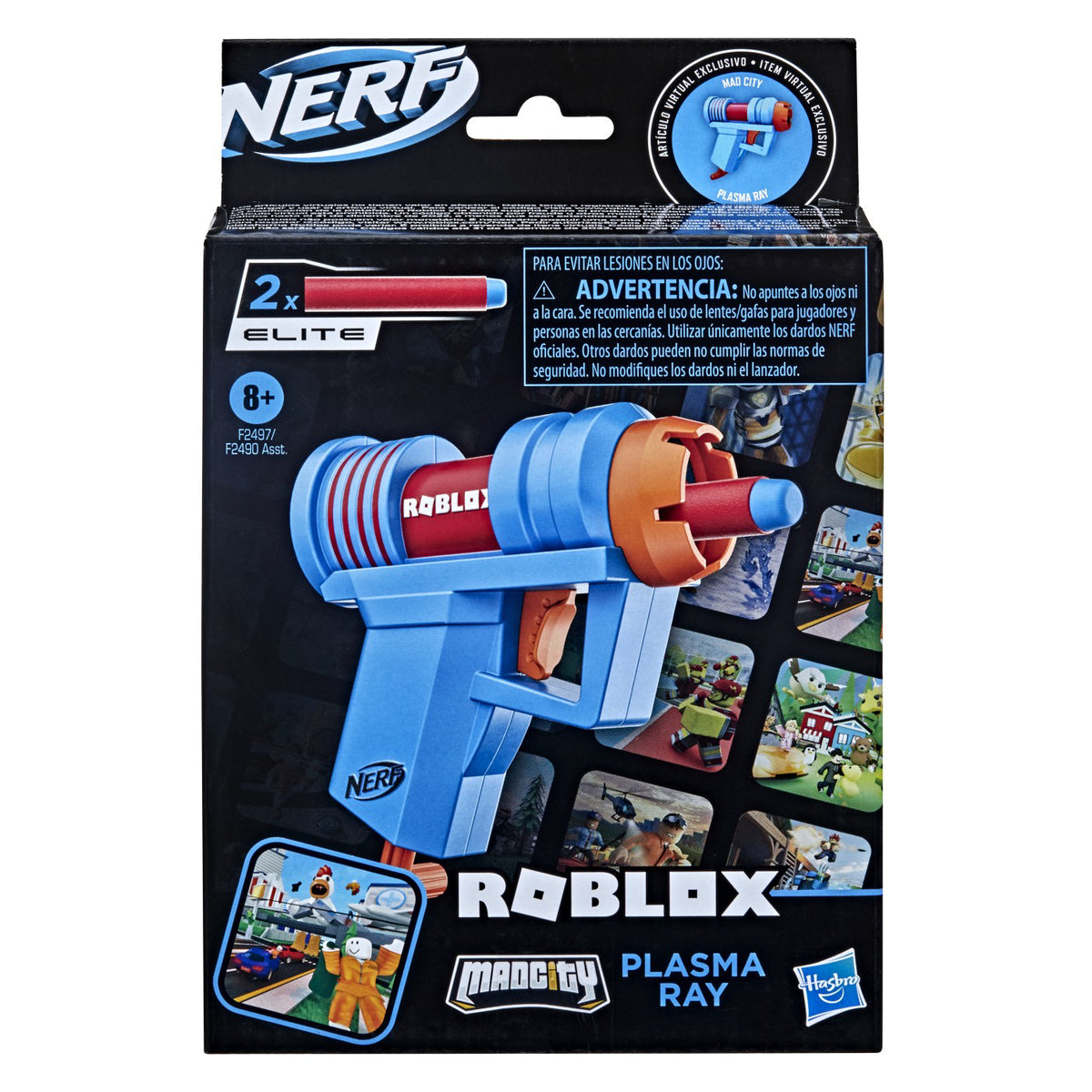 NERF BLASTER ROBLOX MICROSHOTS MAD CITY PLASMA RAY