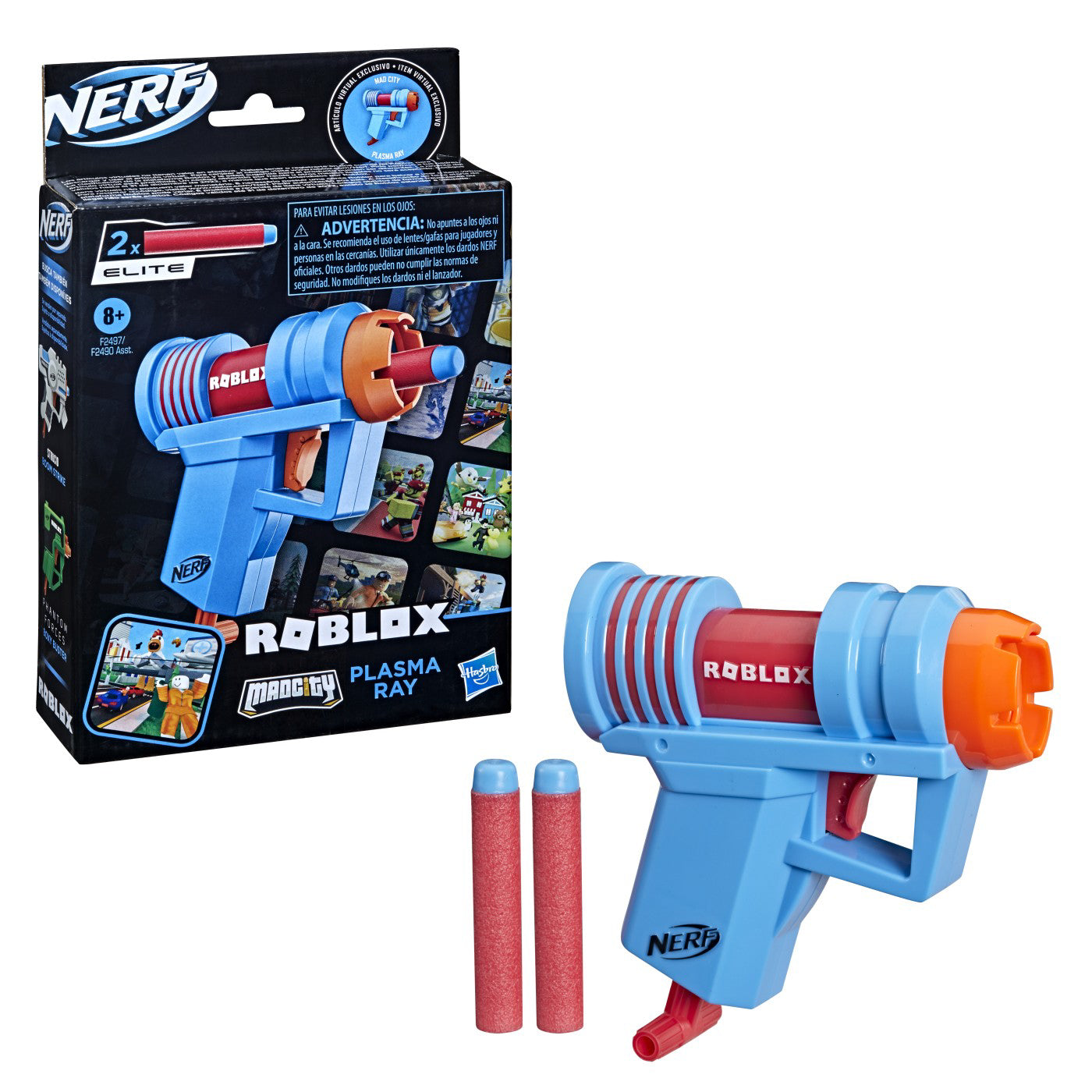 NERF BLASTER ROBLOX MICROSHOTS MAD CITY PLASMA RAY