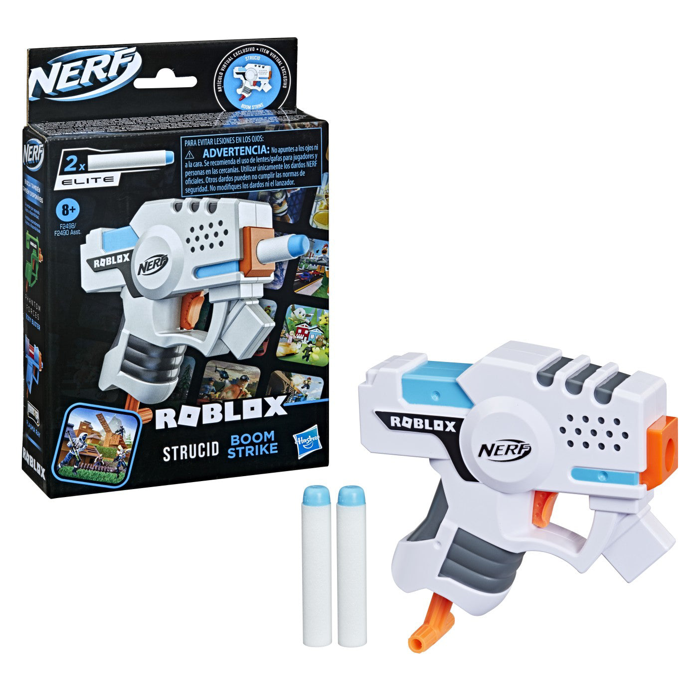 NERF BLASTER ROBLOX MICROSHOTS STRUCID BOOM STRIKE