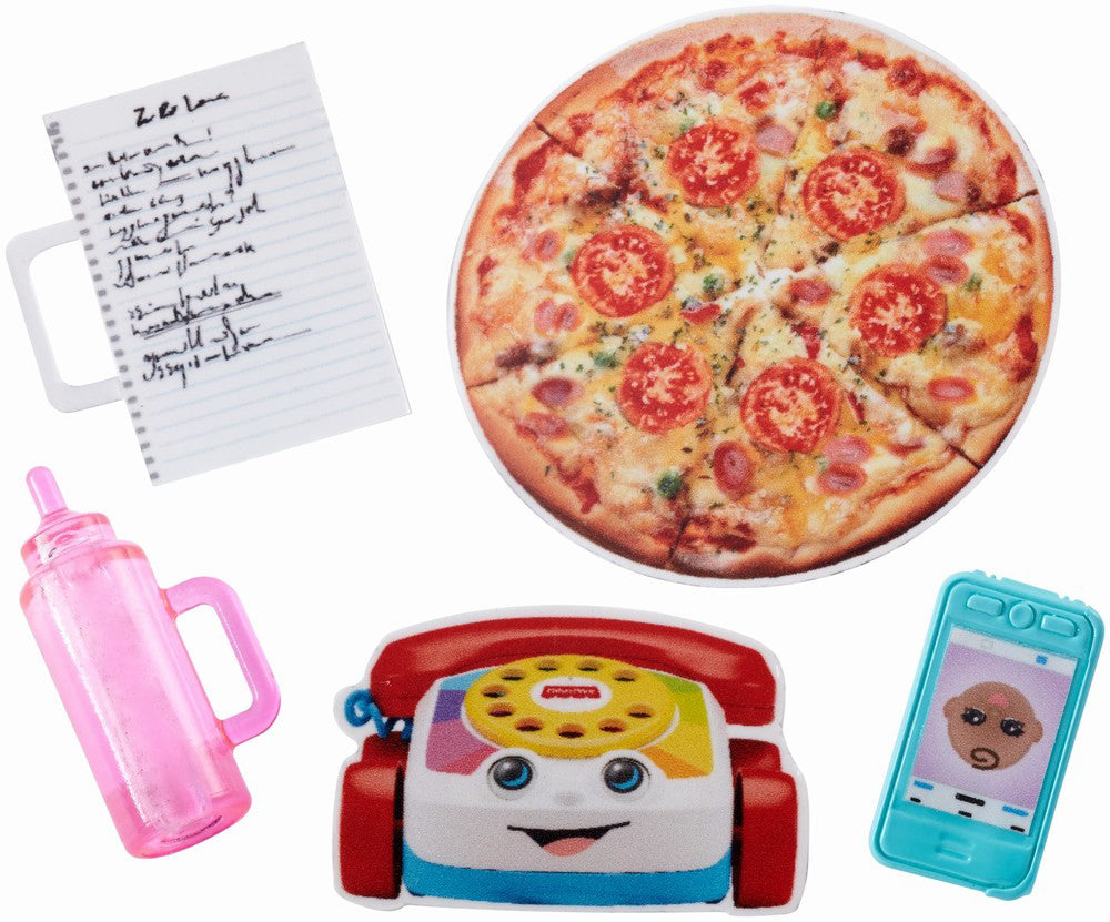 PAPUSA BARBIE GAMA FAMILY BONA SEARA PIZZA