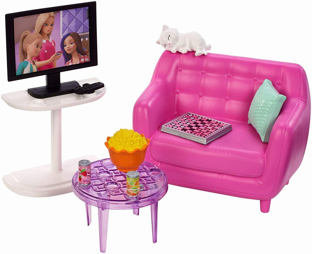 SET MOBILIER BARBIE LIVING