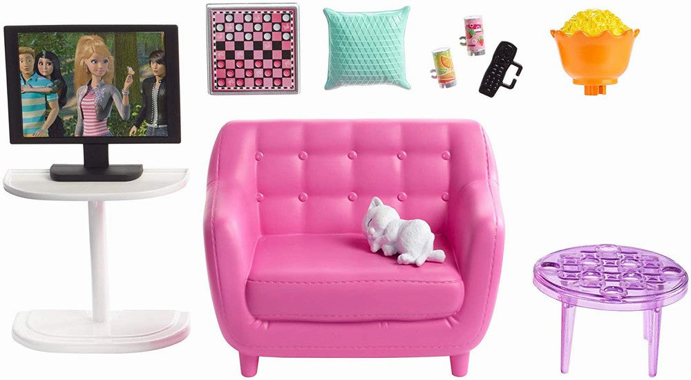 SET MOBILIER BARBIE LIVING
