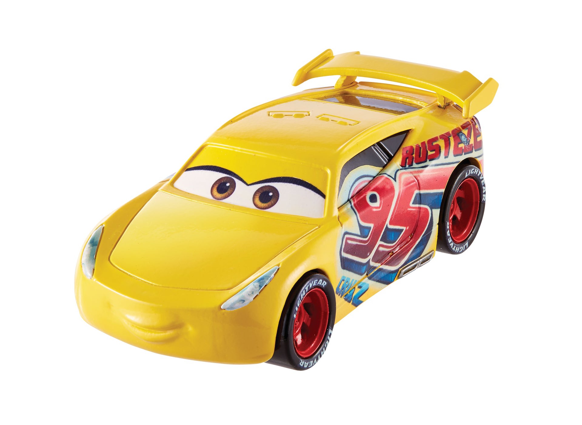 MASINUTA METALICA CARS3 PERSONAJUL CRUZ RAMIREZ RUSTEZE