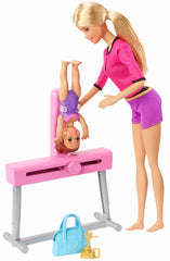 PAPUSA BARBIE BLONDA CARIERA IN SPORT ANTRENOARE DE GIMNASTICA