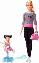 PAPUSA BARBIE CARIERA IN SPORT ANTRENOARE DE PATINAJ