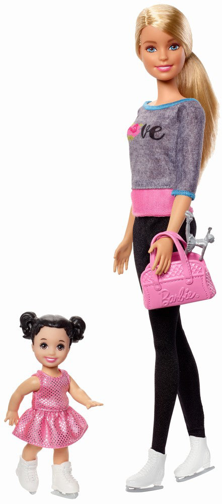 PAPUSA BARBIE CARIERA IN SPORT ANTRENOARE DE PATINAJ