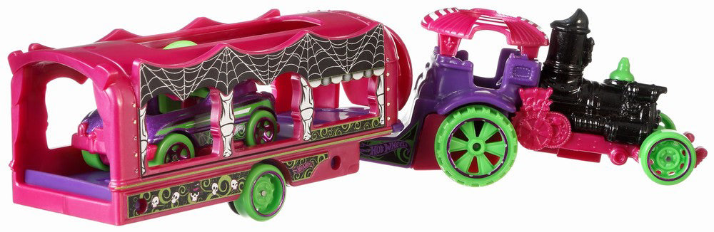 SET CAMION SI MASINA SPORT HOT WHEELS CAR NIVAL STEAMER