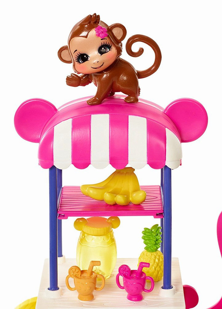 ENCHANTIMALS SET DE JOACA CU VEHICUL PLIN CU FRUCTE