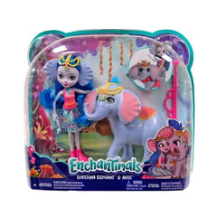 ENCHANTIMALS SET PAPUSA CU ANIMALUT ELEFANTUL EKATERINA