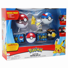 POKEMON SET CUREA CU FIGURINE SI BILE ADITIONALE